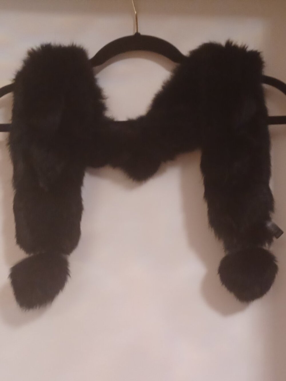 Lane Bryant - RABBIT Fur Scarf/Collar NWOT - Picture 2 of 3